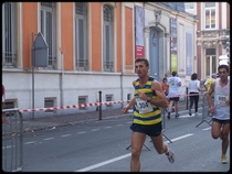 Franck passe au 7me Km ...