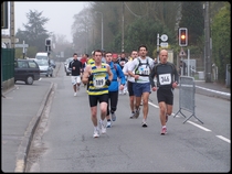Adrien Legrand en prparation pour le marathon de la route du Louvre ...