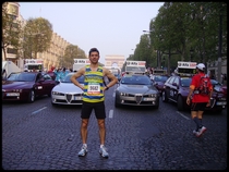 Fabrice prt pour le dpart ...