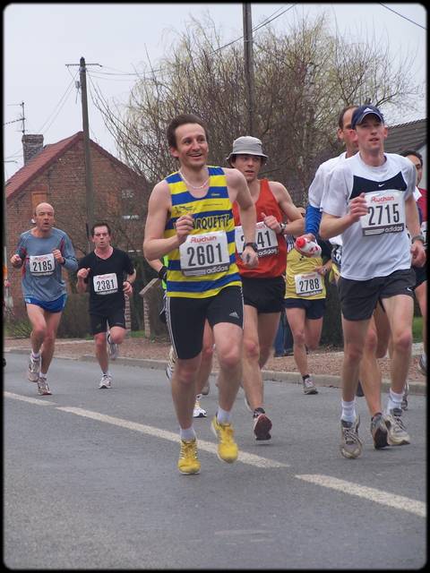 la rcupration de Karim aprs le 10 Km ...