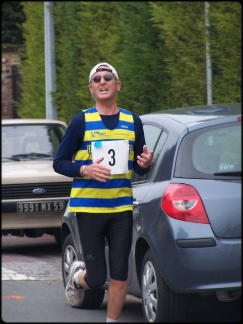 Marc Wavrant en pleine prparation pour son 100 Km  Belvs ...