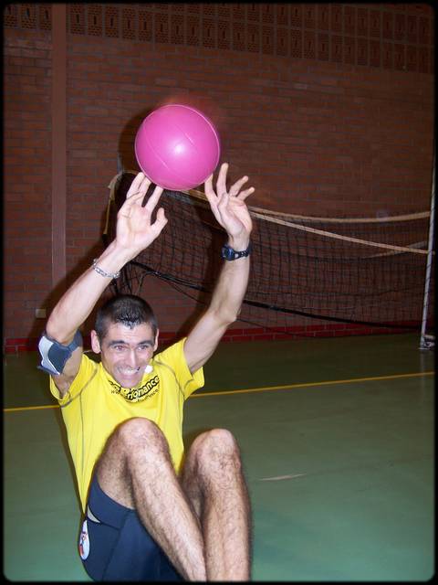 le lancer de punching ball ...