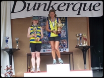 Anne-Catherine sur le podium : 2me V1F !