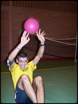 le lancer de punching ball ...