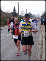 le passage de Philippe au 14me Km ...