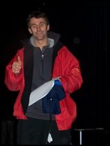 Franck Le Trionnaire sur le podium  Tielt ...