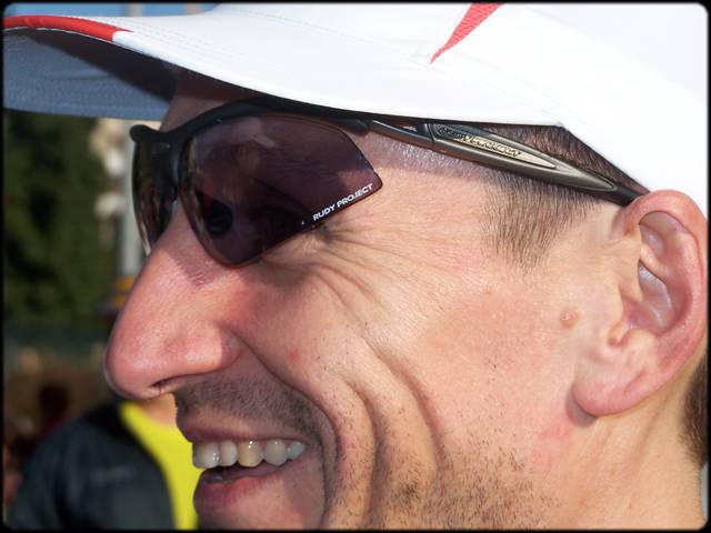 le sourire avant l'effort ...