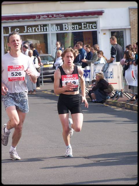 Mlinda termine le 10 Km ...