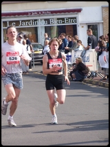 Mlinda termine le 10 Km de Lomme ...