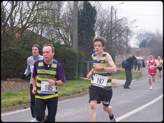 Arnaud & Damien finissent ensemble le 10 Km ...