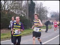 Arnaud & Damien finissent ensemble le 10 Km ...