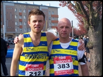 Richard & Christian avant le 10 Km ...