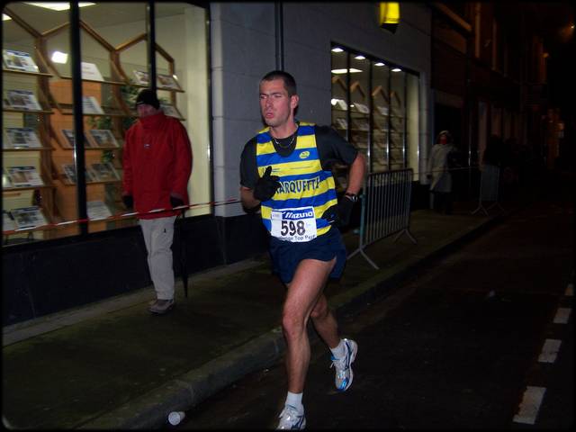 un participant de l'U.S.Marquette Athltisme ...