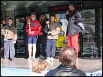 Adrien Lejeune : 1er poussin sur le 1,2 Km ...