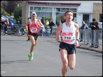 Didier se bat en tte de course ...