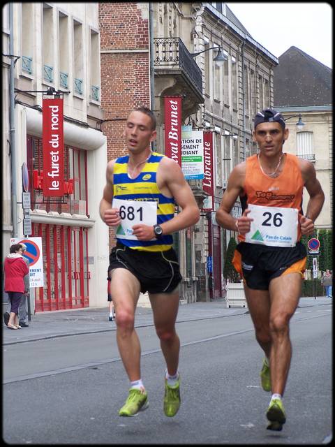Alexandre Delespierre accompagn par son coach Didier Idziak ...