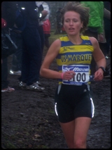Ccile Dame sur le cross long ...
