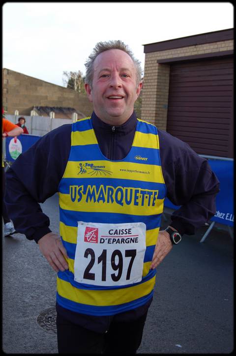 le sourire de Christian Spetebroodt  l'arrive ...