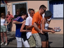 la course des garons de caf ...