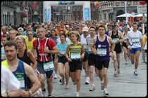 Ccile au dpart du 24 Km ...