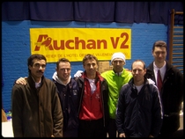 l'quipe Auchan au complet ...