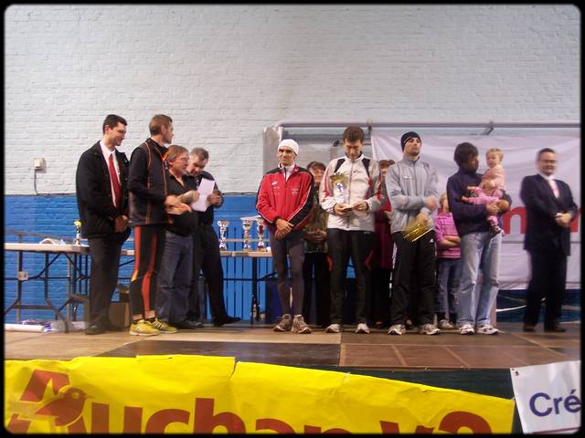 le podium du 10 Km ...