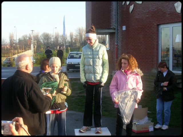 Ophlye, sur la 3me marche du podium chez les benjamines ...