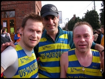Sbastien, Olivier & Arnaud aprs le 10 Kms ...