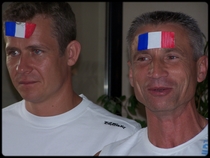 Nicolas & Alain en tricolore ...