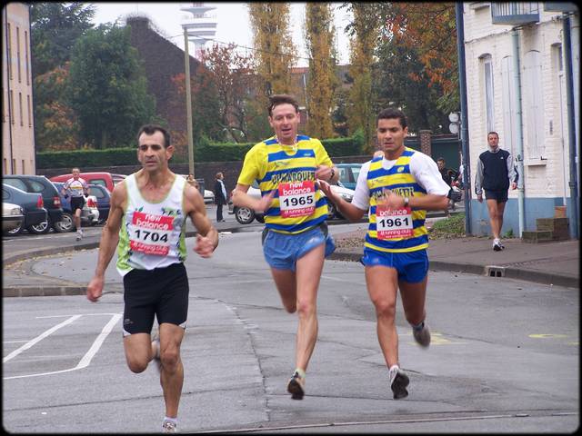 Didier Lieven & Bruno Tadjine pour une arrive soude au 5 Km ...