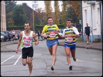Didier Lieven & Bruno Tadjine pour une arrivée soudée au 5 Km ...