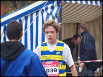 Damien Prouvost, 2me et 2me cadet du 3 Km ...