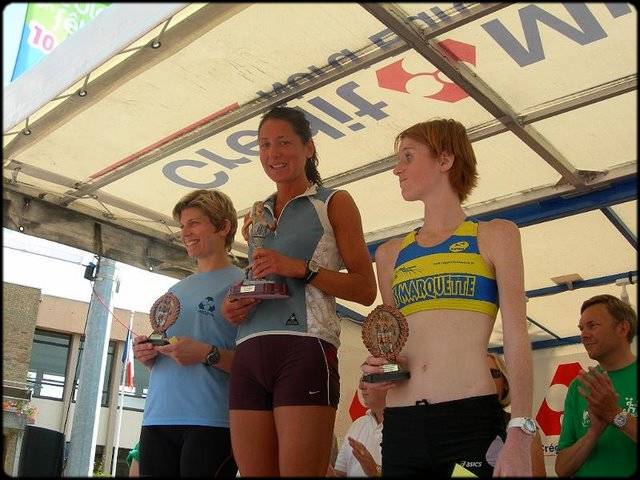 le podium fminin ...