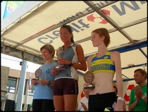 le podium fminin ...