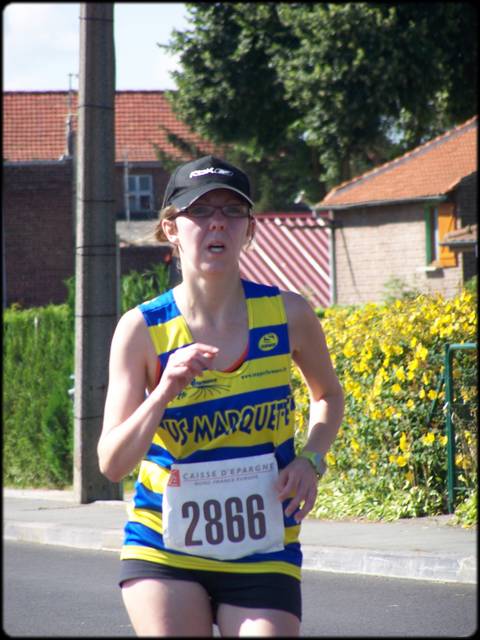 Amlie sur le 10 Km ...