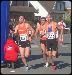 Grgory Lemaitre en route vers une victoire sur le 10 Km ...