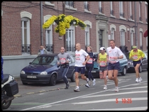 Stphane Corbeau en pleine concentration sur le 10 Km ...