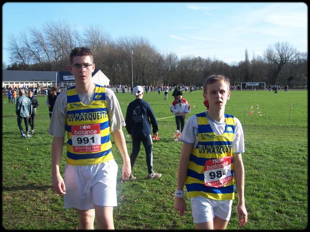 Sbastien & Gauthier, d'attaque pour le cross court ...