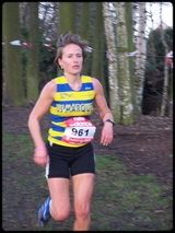 Ccile Dame sur le cross long ...
