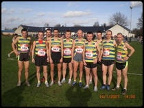 l'quipe snior avant le cross long ...