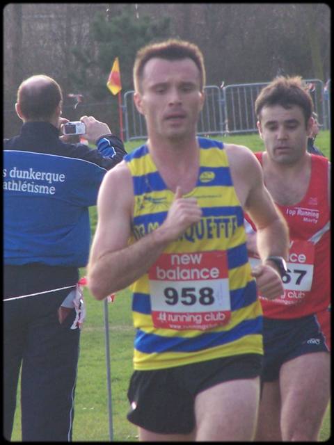 Xavier Colin sur le cross long ...