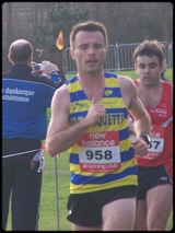 Xavier Colin sur le cross long ...