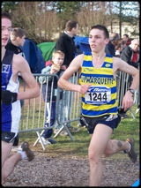 Florian Idziak sur le cross cadet ...