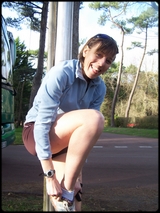 Carole s'tire avant le cross long fminin ...
