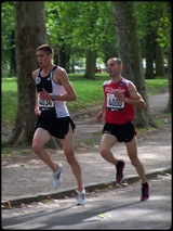 Djamel Bachiri en tte de course ...