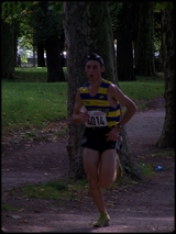 Florian Idziak trs concentr  mi-course du 10 Km ...