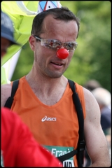 aprs l'effort, Bertrand Lepoutre fait la fte !