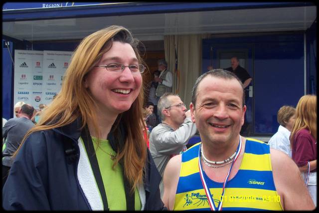 Stphane, une nouvelle fois marathonien ...