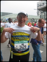 la dcontraction de Loc avant son marathon ...