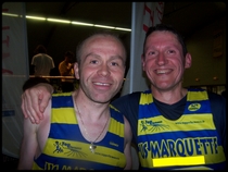 Arnaud & Fred,  l'arrive du 100 Km de Millau ...